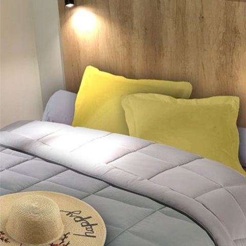 Mobilhome 6 personnes - Premium | 3 Ch. | 6 Pers. | Terrasse surélevée | Clim. | TV