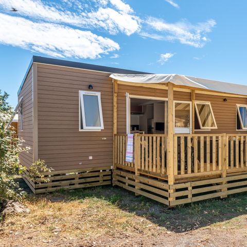 Mobilhome 6 personnes - Classic XL | 3 Ch. | 6 Pers. | Terrasse simple | Clim. | TV