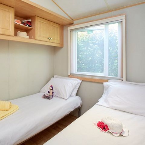 Mobilhome 6 personnes - Comfort XL | 3 Ch. | 6 Pers. | Terrasse surélevée non couverte | TV