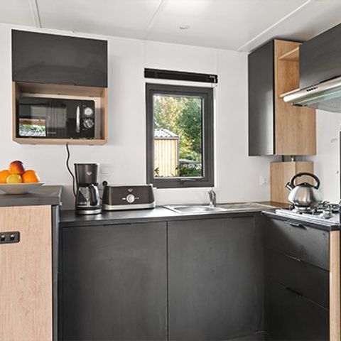 Mobilhome 4 personnes - Ultimate | 2 Ch. | 4 Pers. | Terrasse surélevée | Clim. | TV