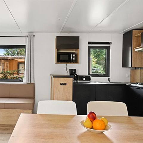 Mobilhome 4 personnes - Ultimate | 2 Ch. | 4 Pers. | Terrasse surélevée | Clim. | TV