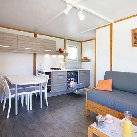 Chalet 5 personnes - Chalet | Classic | 2 Ch. | 4/5 Pers. | Terrasse simple | 1 SDB | Clim. | TV