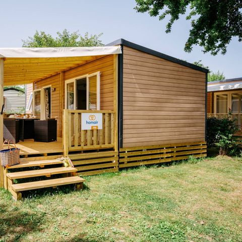 Mobilhome 4 personnes - Mobil-home | Ultimate | 2 Ch. | 4 Pers. | Terrasse Lounge | 2 SDB | Clim. | TV