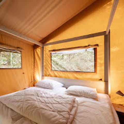 TENTE TOILE ET BOIS 6 personnes - Bois