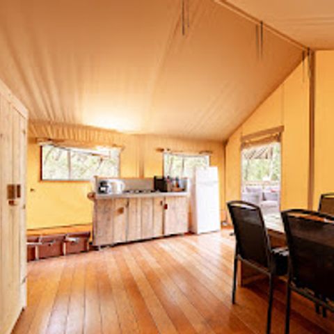 TENTE TOILE ET BOIS 6 personnes - Bois