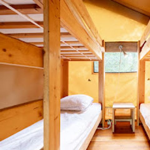 TENTE TOILE ET BOIS 6 personnes - Bois