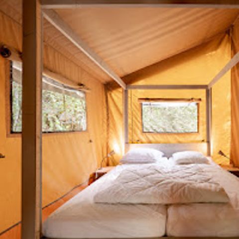 TENTE TOILE ET BOIS 6 personnes - Bois