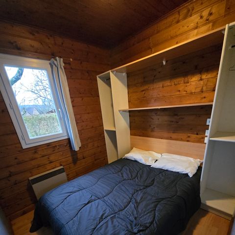 CHALET 5 personnes - Chalet Eden - (2 adultes, 2 enfants, 1 bébé: emplacement pour lit parapluie)