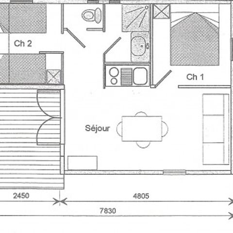 CHALET 5 personnes - CHALET