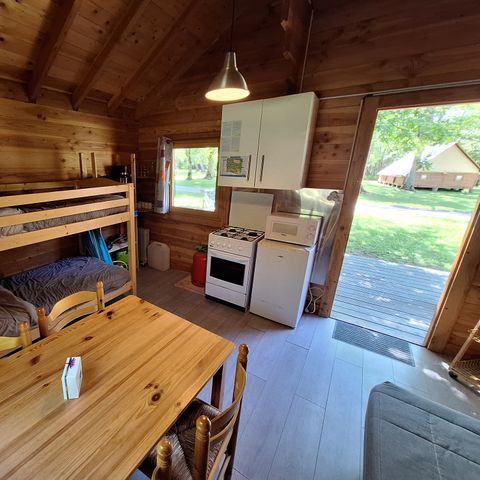 CHALET 2 personnes - Chalet sans sanitaires 4 pers