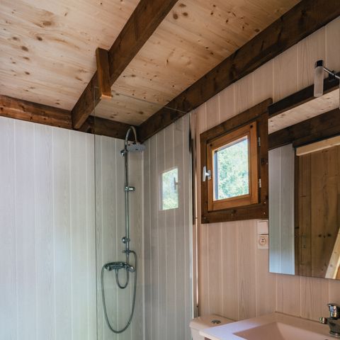 TENTE TOILE ET BOIS 6 personnes