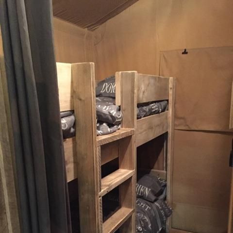 TENTE TOILE ET BOIS 4 personnes - Lodge WOODY 4 pers