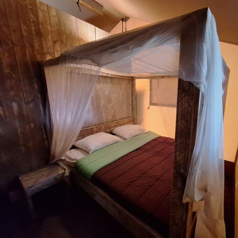TENTE TOILE ET BOIS 4 personnes - Lodge Woody PMR ( accessible Handicapé) 4 pers