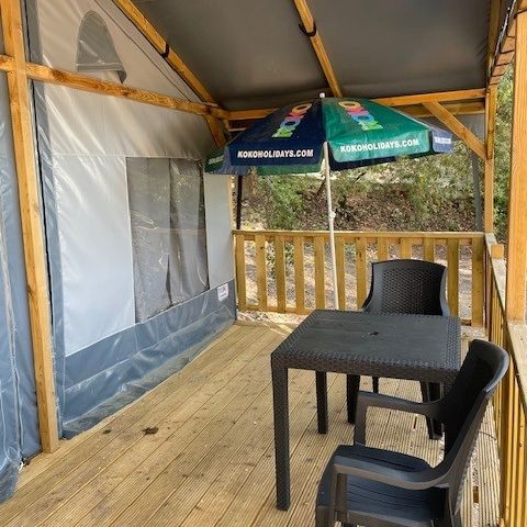 TENTE TOILE ET BOIS 6 personnes - Lodgetent, type LG+