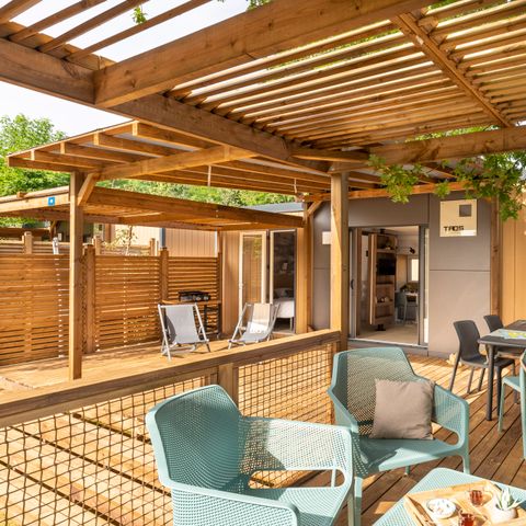 MOBILHOME 4 personnes - EXCLUSIF 2 chambres avec suite parentale