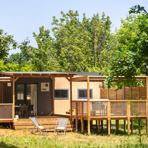 MOBILHOME 6 personnes - EXCLUSIF 3 chambres  Jacuzzi avec suite parentale