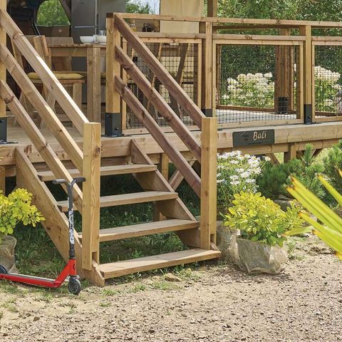 LODGE 5 personnes - Lodge toilé BALI – 32 m² –  sans sanitaires