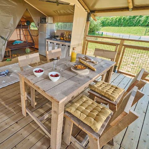 LODGE 5 personnes - Lodge toilé BALI – 32 m² –  sans sanitaires