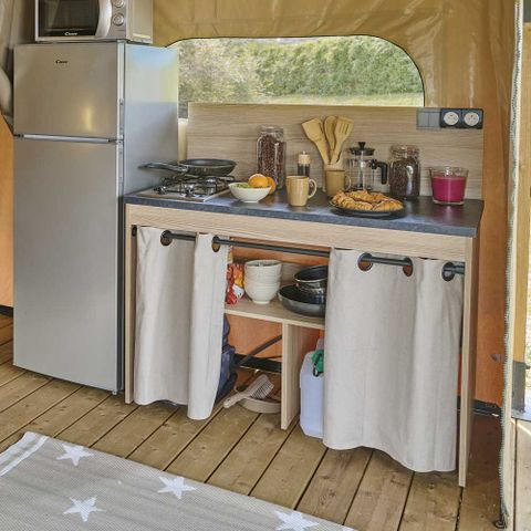 LODGE 5 personnes - Lodge toilé BALI – 32 m² –  sans sanitaires