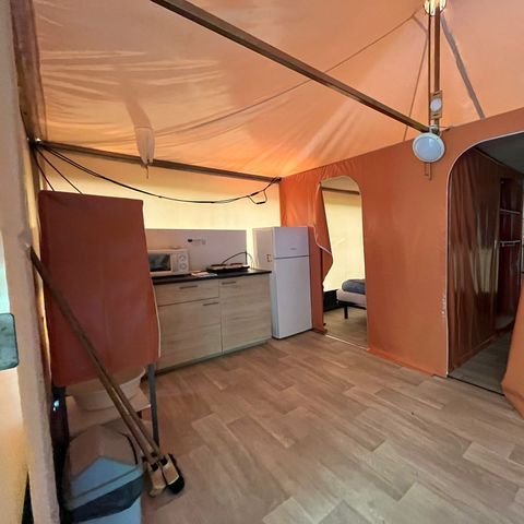 BUNGALOW TOILÉ 6 personnes - Bungalow toilé CYRUS -  Sans sanitaires
