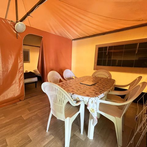 BUNGALOW TOILÉ 6 personnes - Bungalow toilé CYRUS -  Sans sanitaires