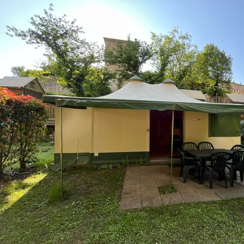 BUNGALOW TOILÉ 6 personnes - Bungalow toilé CYRUS -  Sans sanitaires