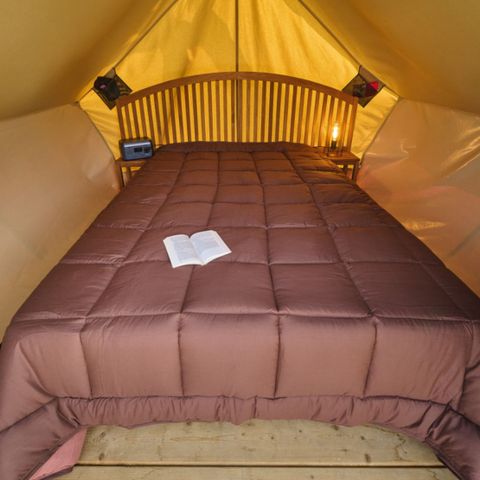 Tente en toile et en bois 2 personnes - TENTE MOOREA 2 PERSONNES