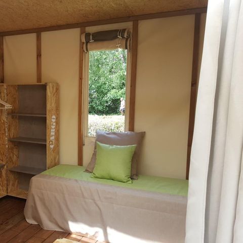 BUNGALOW TOILÉ 4 personnes - Bungalow Maori Confort 17m² 2 chambres - (sans sanitaires- sans eau) 2/4 pers