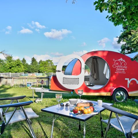 CARAVANE 2 personnes - Caravane Vintage My Drop (sans sanitaires) 2 pers