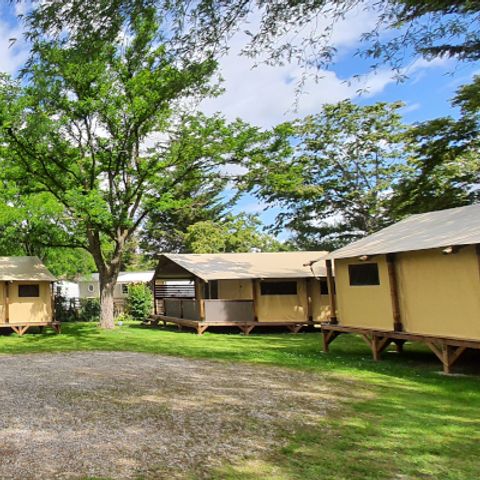 TENTE TOILE ET BOIS 5 personnes - Lodge Bali Confort 30m² (sans sanitaires) 1/5 pers