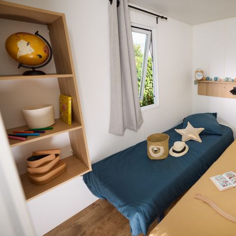MOBILHOME 6 personnes - COTTAGE Premium 3ch   35m² 3 chambres + TV + Lave-vaisselle + climatisation + plancha + terrasse XL