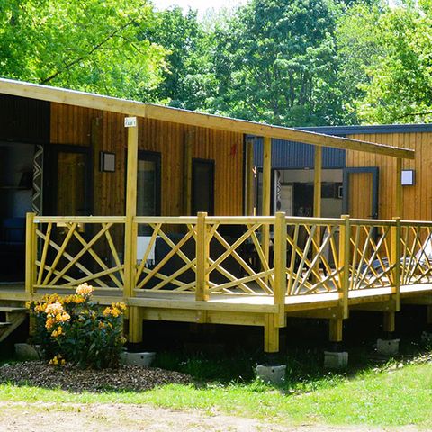 MOBILHOME 8 personnes - Family Premium 8 Personnes (2023) grande terrasse semi couverte + TV +lave vaisselle+WIFI