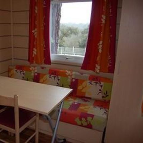 MOBILHOME 2 personnes - Standard 18 - 24m² - 1 chambre - terrasse couverte + TV*