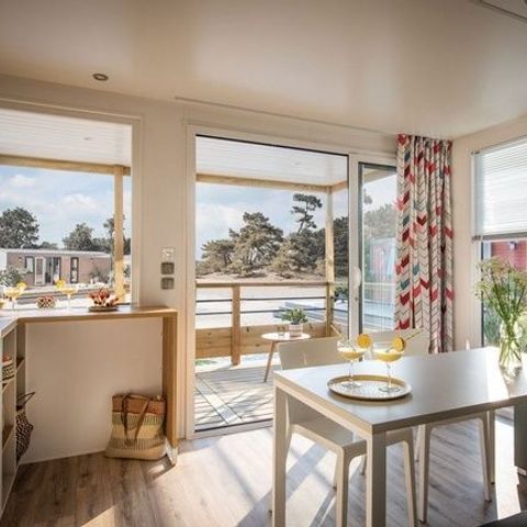 MOBILHOME 4 personnes - FAMILY PREMIUM, 28 m²  avec clim