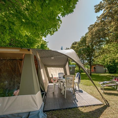TENTE 6 personnes - Tente Nature - 2 chambres (sans sanitaire)