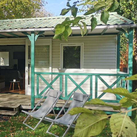 CHALET 7 personnes - CONFORT 48 m² (3 chambres) dont terrasse couverte 16m²