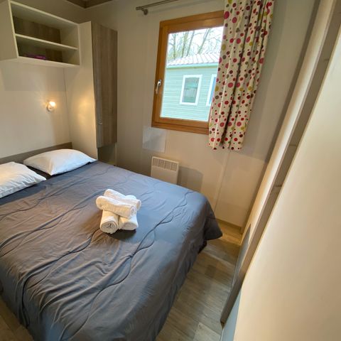 CHALET 2 personnes - CONFORT 24 m² (1 chambre) dont terrasse couverte 8m²