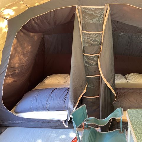 TENTE 4 personnes - Tente aménagée - Tente toute équipée