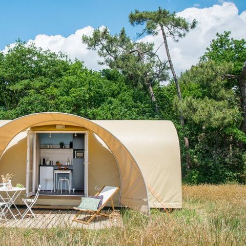 TENTE TOILE ET BOIS 4 personnes - COCO SWEET sans sanitaires