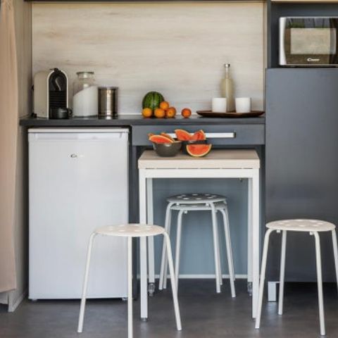 Tente en toile et en bois 4 personnes - COCO - SWEET - Sans sanitaires