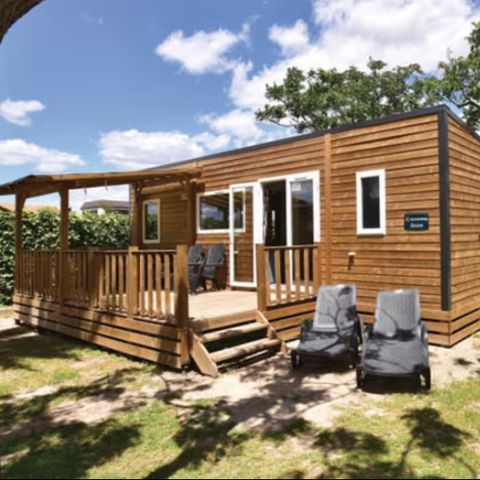 MOBILHOME 6 personnes - Mobil-home | Premium | 3 Ch. | 6 Pers. | Terrasse surélevée