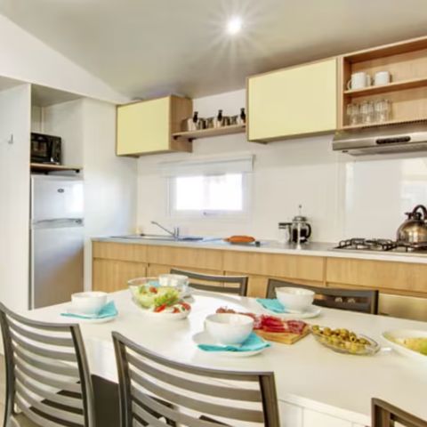 MOBILHOME 6 personnes - Mobil-home | Premium | 3 Ch. | 6 Pers. | Terrasse surélevée