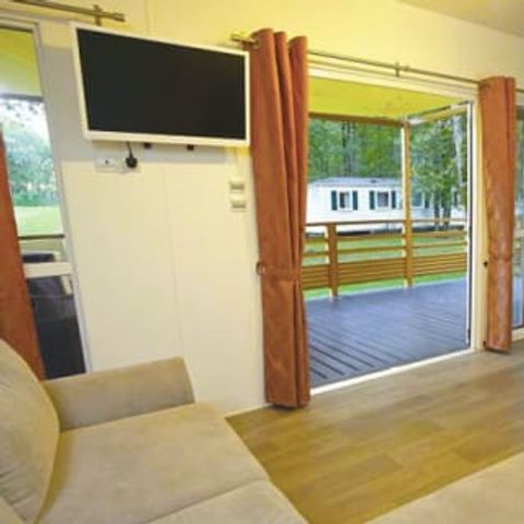 MOBILHOME 6 personnes - Mobil-home | Ultimate | 3 Ch. | 6 Pers. | Terrasse surélevée | Clim. | TV