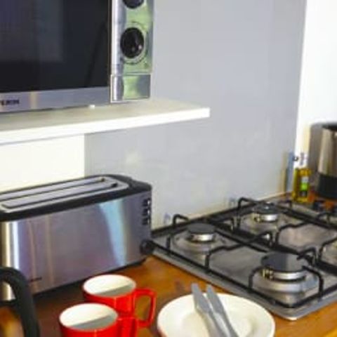 MOBILHOME 6 personnes - Mobil-home | Ultimate | 3 Ch. | 6 Pers. | Terrasse surélevée | Clim. | TV