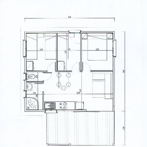 CHALET 7 personnes -  PALACE
