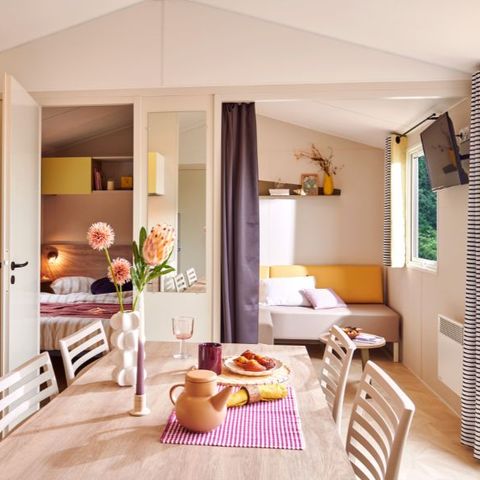 MOBILHOME 8 personnes - Loisir 3 chambres 33m²