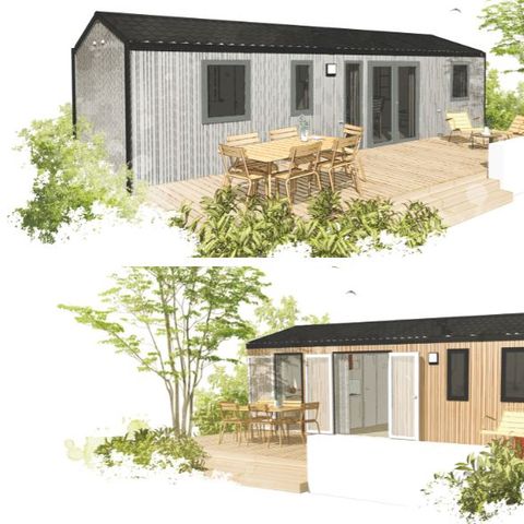 MOBILHOME 8 personnes - Loisir 3 chambres 33m²