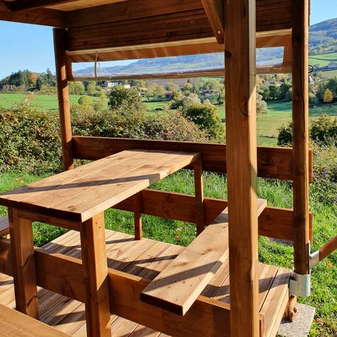 TENTE TOILE ET BOIS 2 personnes - Tente Bivouac Standard - 5m²