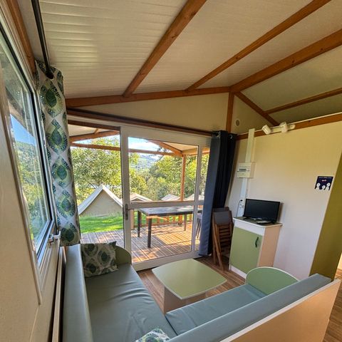 CHALET 4 personnes - Chalet Standard 28m² - 2 chambres - terrasse couverte