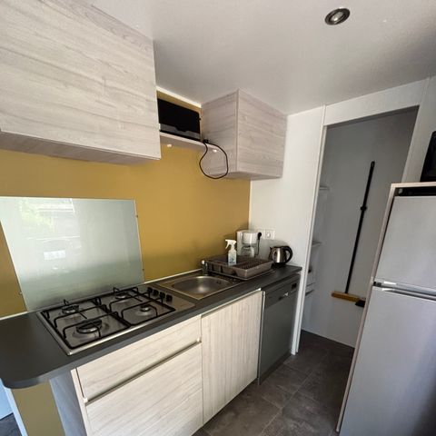 MOBILHOME 4 personnes - Premium 33m² - 2 chambres - terrasse couverte